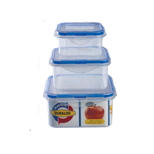 Envase Hermetico Cuadrado